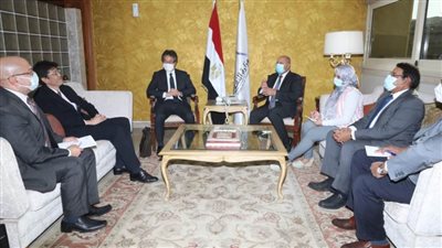 وزير النقل يلتقي نائب رئيس وكالة التعاون الدولي اليابانية لتنفيذ الخط الرابع للمترو