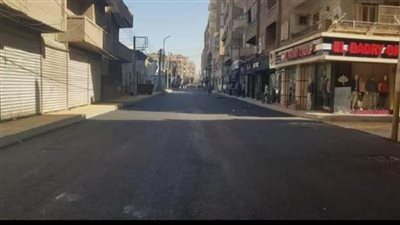 الانتهاء من رصف امتداد شارع الجلاء 