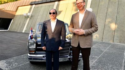 الرئيس السيسي يتفقد المنزل التاريخي للزعيم الصربي جوزيف تيتو