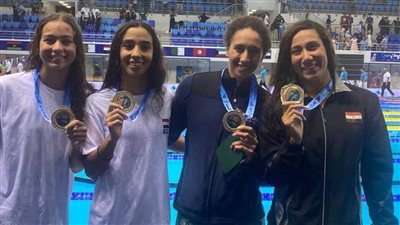 سباحو مصر يواصلون تصدرهم للبطولة العربية بالجزائر