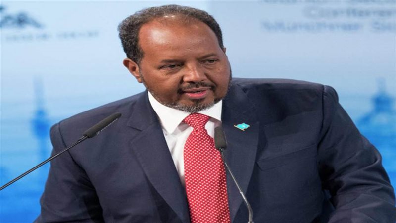 الرئيس الصومالي حسن