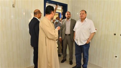 محافظ أسيوط يتفقد أعمال تطوير مستشفى حميات ديروط 