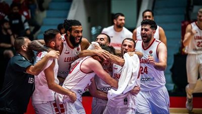 لبنان يفوز على الأردن في نصف نهائي كأس آسيا لكرة السلة