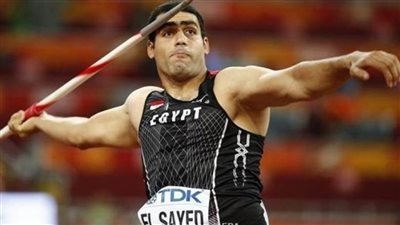 إيهاب عبد الرحمن لاعب الرمح يحتل المركز الأخير في بطولة العالم بأمريكا