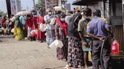 معدلات التضخم في سريلانكا تقترب من 60% في الشهر الماضي