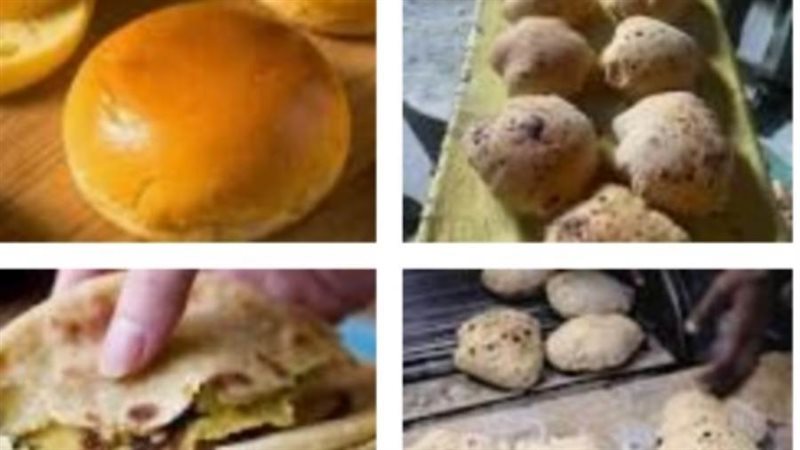 تنفيذ خبز خليط مطحون