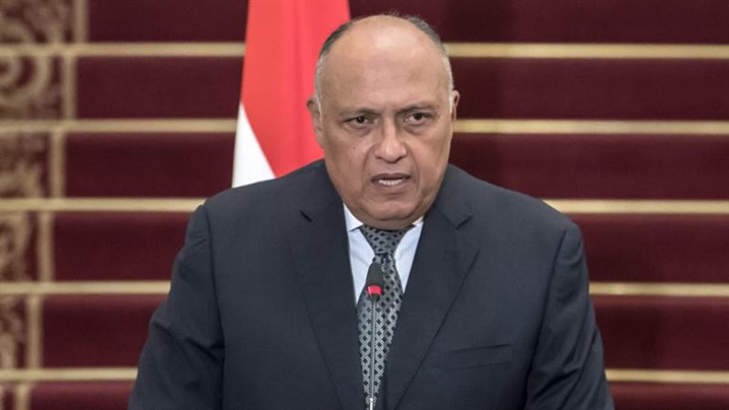 وزير الخارجية سامح