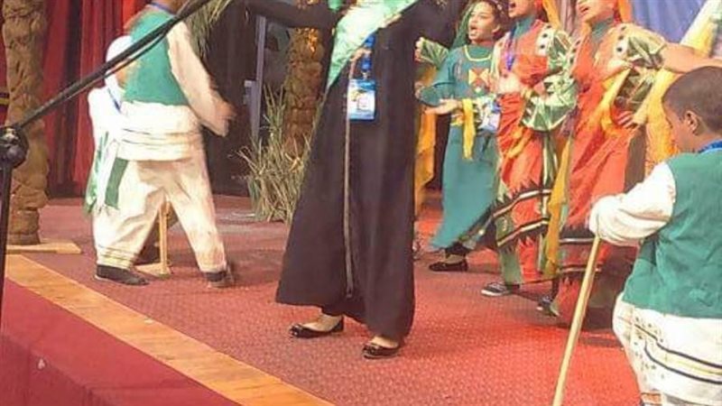 فقرات غنائيه في عيد