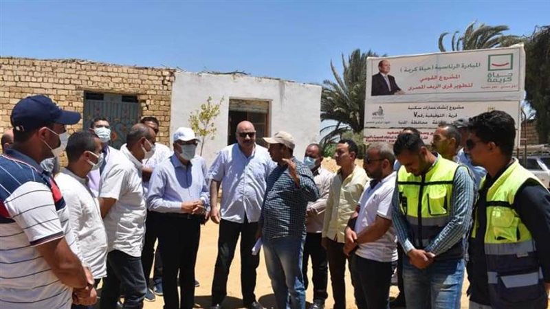 محافظ المنيا يتفقد