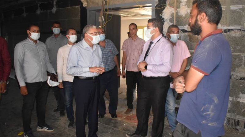 محافظ المنيا يتفقد