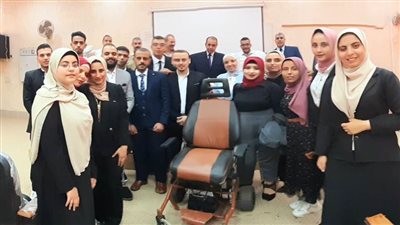 ابتكار مصري جديد لطلاب جامعة حلوان لخدمة ذوي الاحتياجات