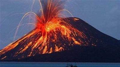 الأرصاد الجوية اليابانية: ثوران بركان 