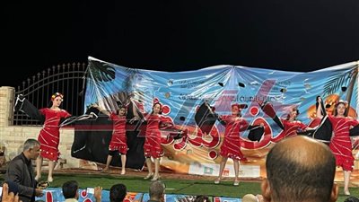 الأنفوشي تحيي ثالث ليالي صيف بلدنا بمصيف بلطيم بكفر الشيخ