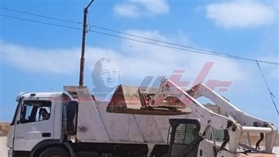 حملات نظافة وتجميل ورفع كفاءة الإنارة العامة ببلطيم والبرلس