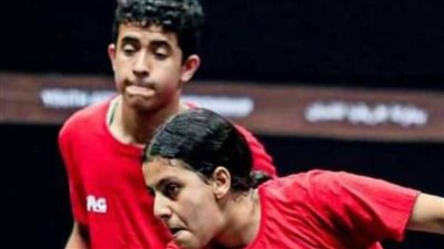 الزوجي المختلط أنس عبدالعال ورسل فتحي يتوجان ببطولة إفريقيا لتنس الطاولة