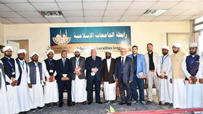 وفد كبار علماء الهند في زيارة لجامعة الأزهر ورابطة الجامعات الإسلامية