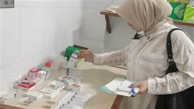 فحص ١٧١١ مواطناً في قافلة طبية بقرية بيبان بالبحيرة