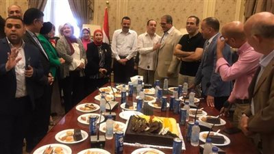 رياضة النواب تكرم أمين اللجنة لبلوغه سن المعاش