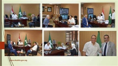 محافظ الشرقية يلتقي نواب البرلمان ويستعرض الموقف التنفيذي للمشروعات التنموية 