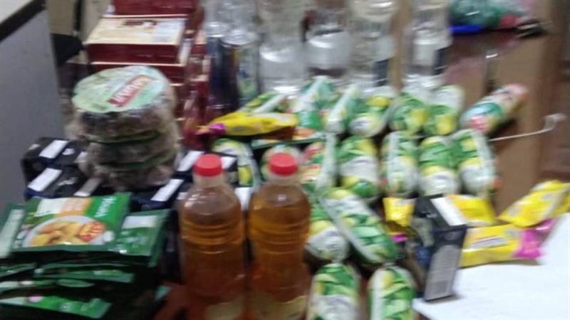 جانب من المضبوطات