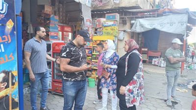 استمرار تنفيذ حملات مراقبة الأسعار بالأسواق والمحلات والحملات التموينية بغرب الإسكندرية 