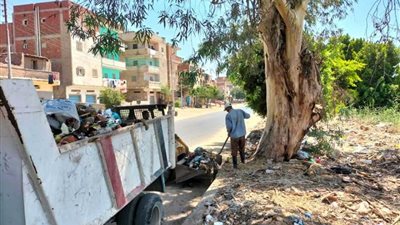 الوحدات المحلية تواصل أعمالها برفع مخلفات والقمامة بالإسماعيلية
