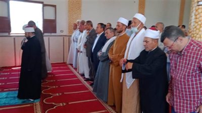 رئيسا الفشن وأهناسيا يفتتحان مسجدين بالقضابي وقاي