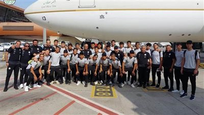 بعثة منتخب مصر للناشئين تصل جدة