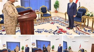 وزراء الدفاع والنفط والكهرباء الجدد في اليمن يؤدون اليمين أمام رئيس مجلس القيادة الرئاسي
