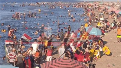 عطية: مصيف بلطيم كامل العدد.. وعدد الزائرين يصل لـ400 ألف يوميا