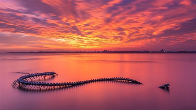 مجسم ثعبان المحيط