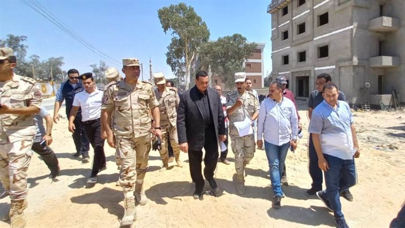 محافظ البحيرة يتفقد