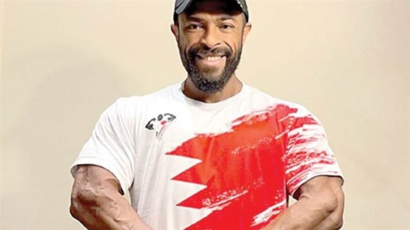 البطل خالد جاسم لاعب