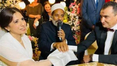 المخرج خالد بهجت يعقد قرانه على السيناريست شهيرة سلام اليوم 