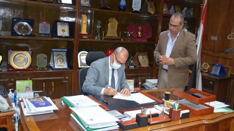 محافظ القليوبية يعتمد