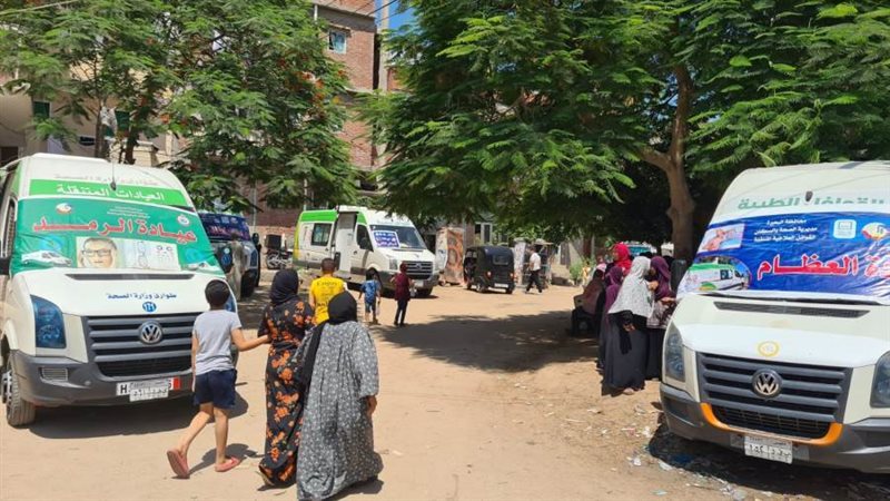 الكشف على ٢٧٤٦ مواطنا