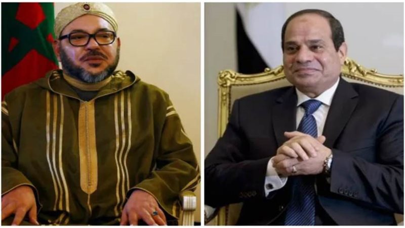 الرئيس السيسي وملك