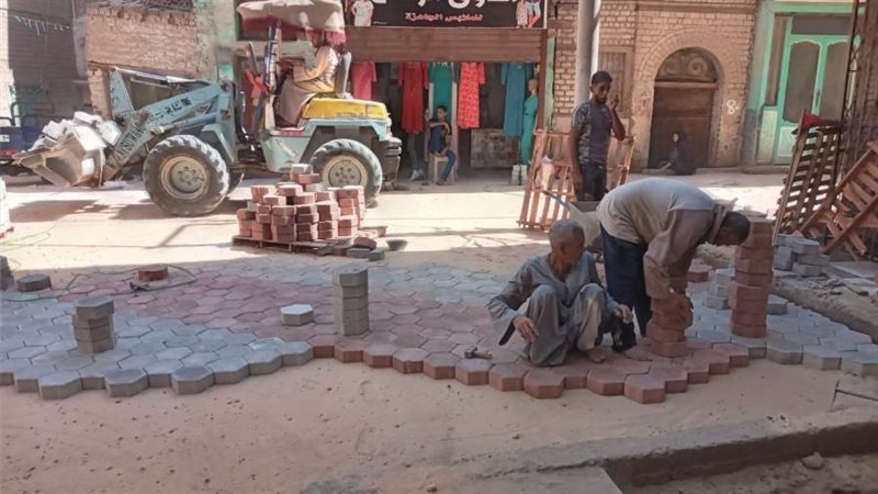 تركيب الإنترلوك بشوارع