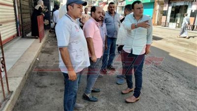 حملات مكبرة لرفع الإشغالات بشوارع كفر الشيخ