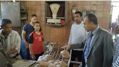 نائب محافظ المنيا يوجه بتحرير عدد من المحاضر لمخابز مخالفة بمغاغة وبني مزار