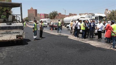  رصف الطرق الداخلية وطريق دمو 