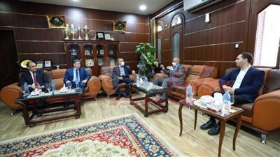 محافظ كفر الشيخ يقدم التهنئة لمدير الأمن الجديد