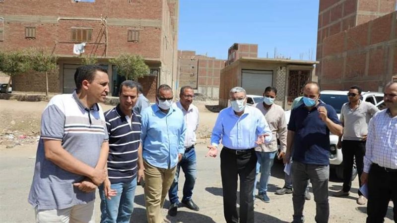 محافظ المنيا في جوله