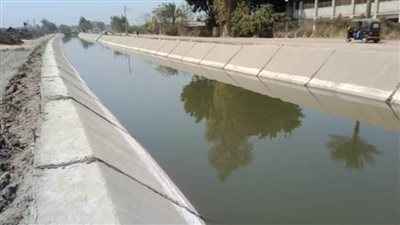 الجيزة: انتهاء تبطين وتأهيل 311 كيلومترًا من الترع والمصارف بالجيزة بتكلفة تتعدى المليار جنيه