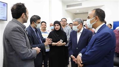  محافظ المنيا يتفقد وحدة التصلب المتعدد بمستشفى سمالوط التخصصي