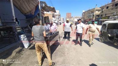 سيدي سالم تزيل الإعلانات غير المرخصة والمنتهي ترخيصها