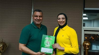 آية الشامي تجدد تعاقدها مع طائرة الأهلي