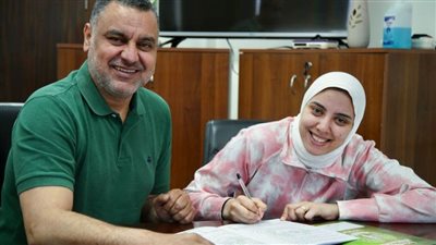 الأهلي يجدد تعاقد دعاء الغباشي  نجمة الطائرة 4 مواسم