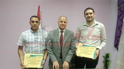 تكريم إدارة شرق كفر الشيخ لتميزهم في منظومة المرتبات الإلكترونية pay Roll