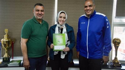 الأهلي يجدد عقد سارة أمين لاعبة الطائرة لـ4 مواسم